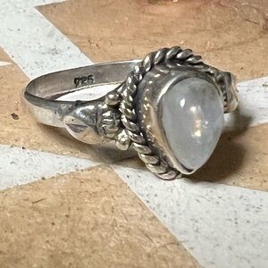 925 silver moonstone